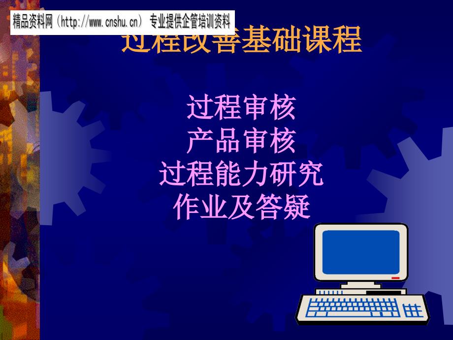产品过程审核基础课程16759_第1页