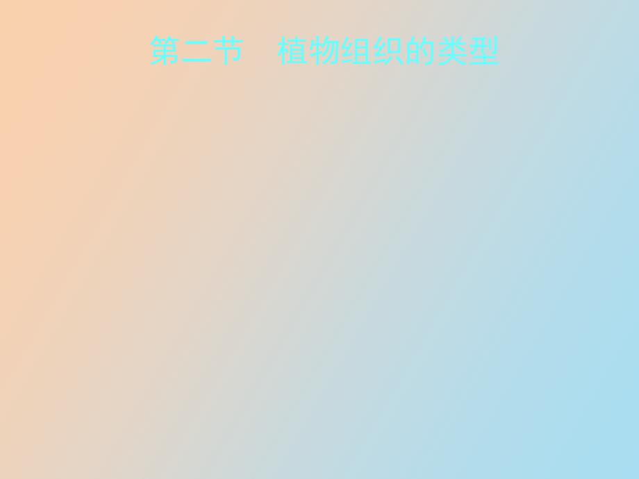 植物学植物组织_第1页
