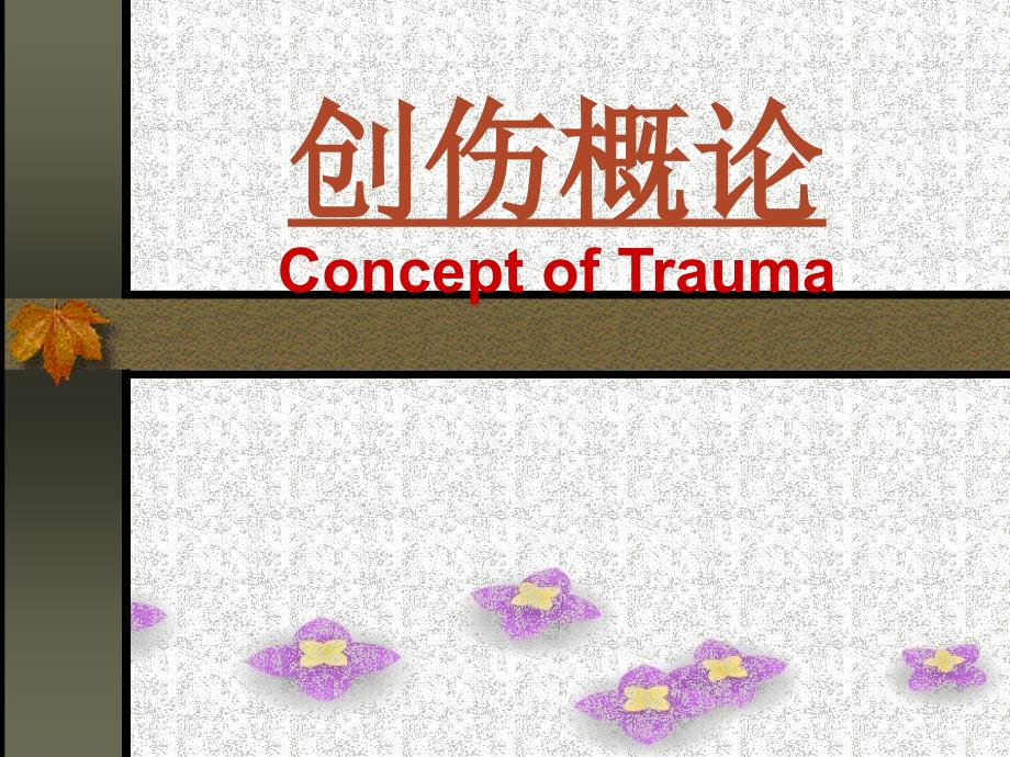 创伤概论课件_第1页