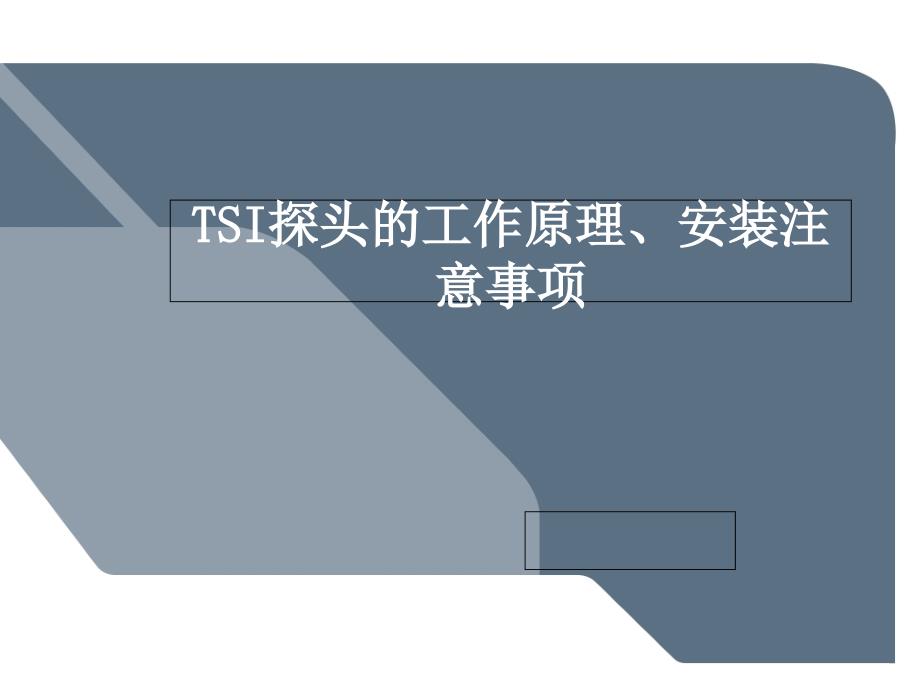 TSI探头工作原理课件_第1页