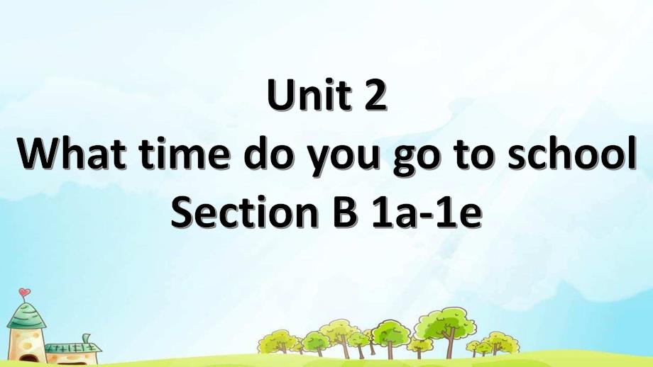 人教版英语七年级下册Unit-2----Section-B-19课件_第1页