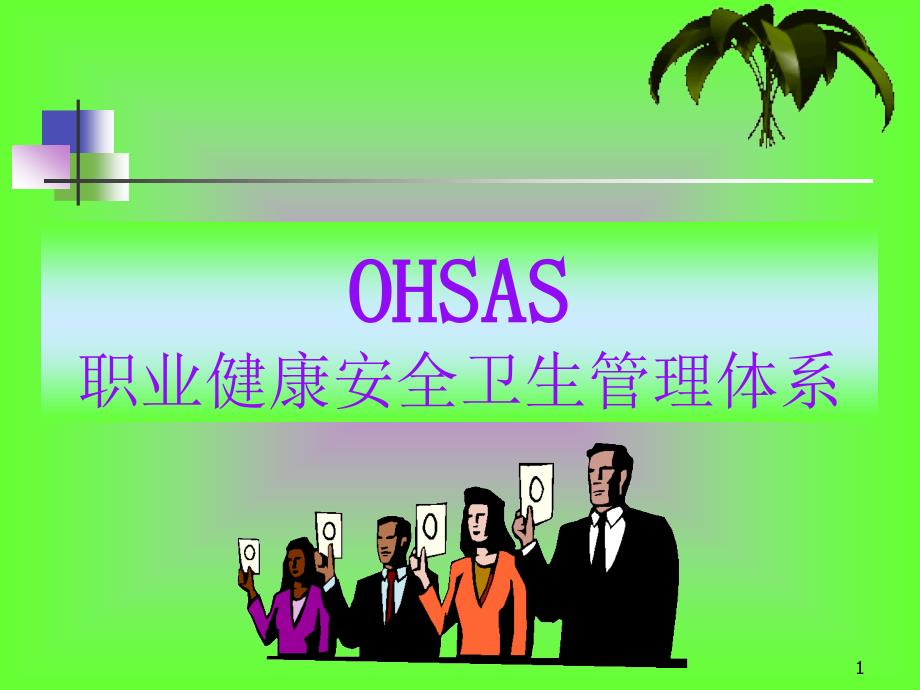 OHSAS职业健康安全卫生管理体系4_第1页