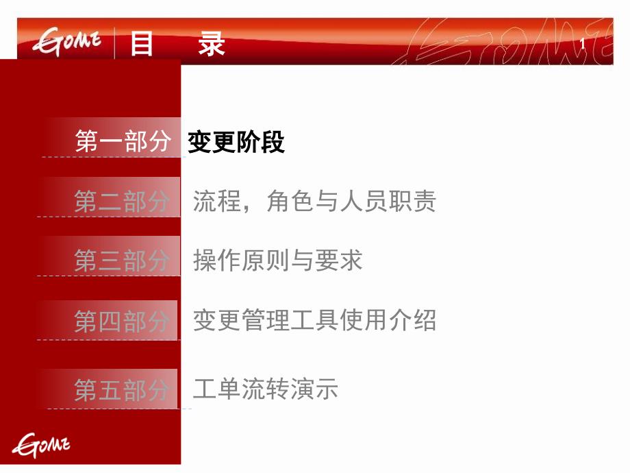 ITSM变更管理优化最终用户培训课件_第1页