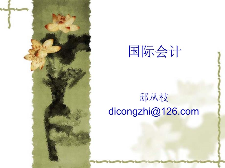 国际会计第一章_第1页