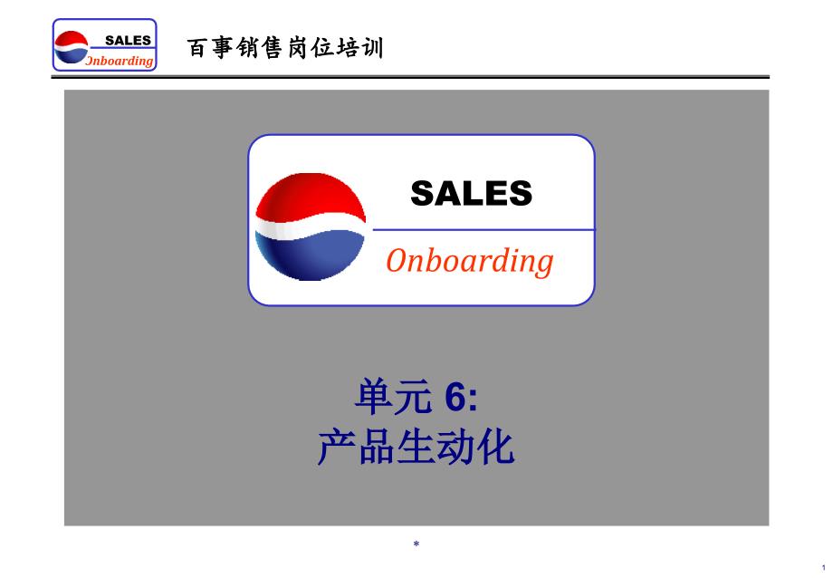 单元6产品生动化_第1页