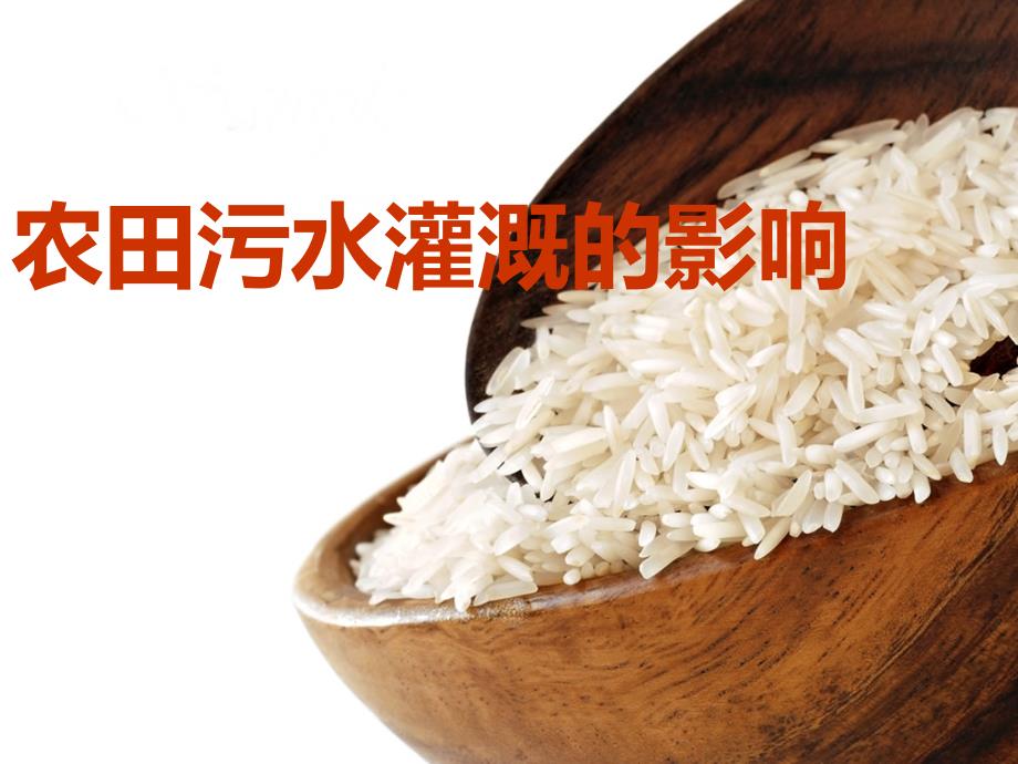 农田污水灌溉的影响_第1页