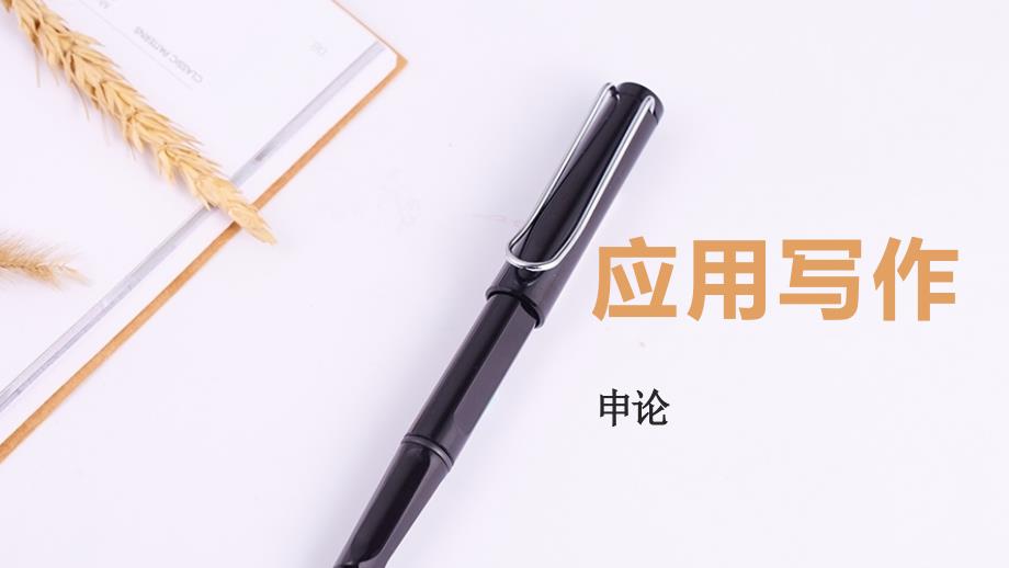 《应用写作（第三版）》申论_第1页