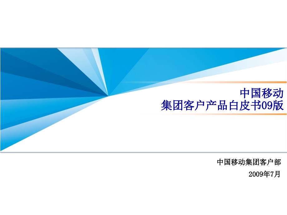 某集团客户产品白皮书_第1页