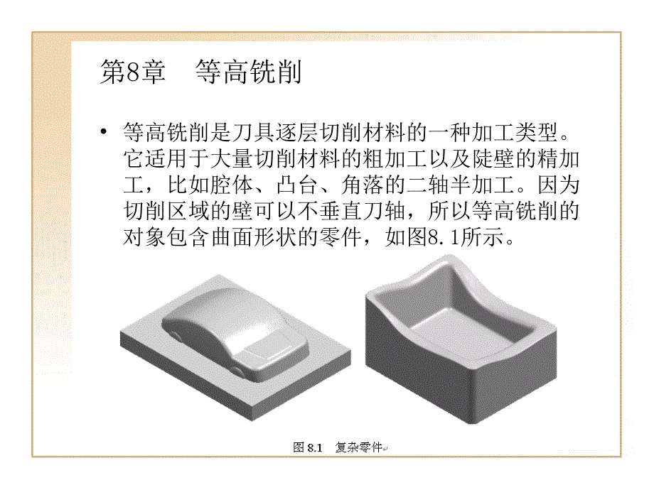 第8章+UG编程+等高铣削_第1页
