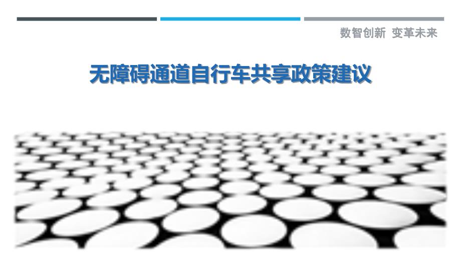 无障碍通道自行车共享政策建议-洞察剖析_第1页
