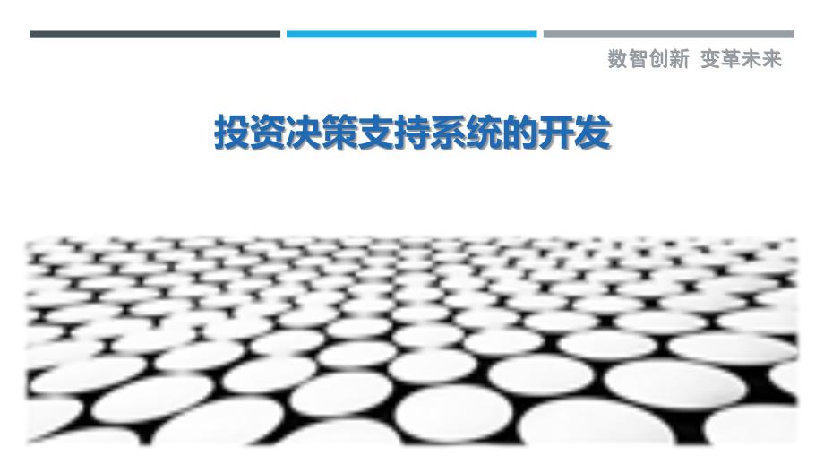 投资决策支持系统的开发-洞察剖析_第1页