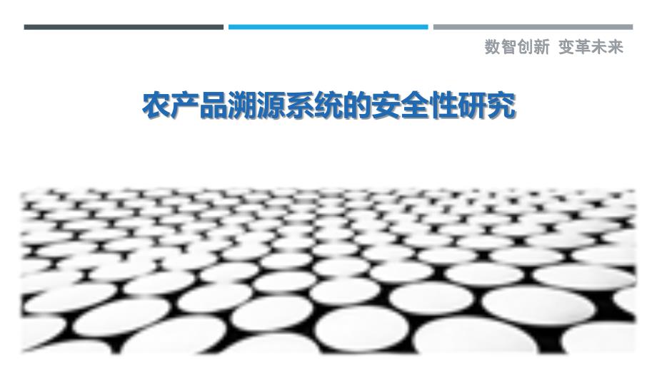 农产品溯源系统的安全性研究-洞察剖析_第1页