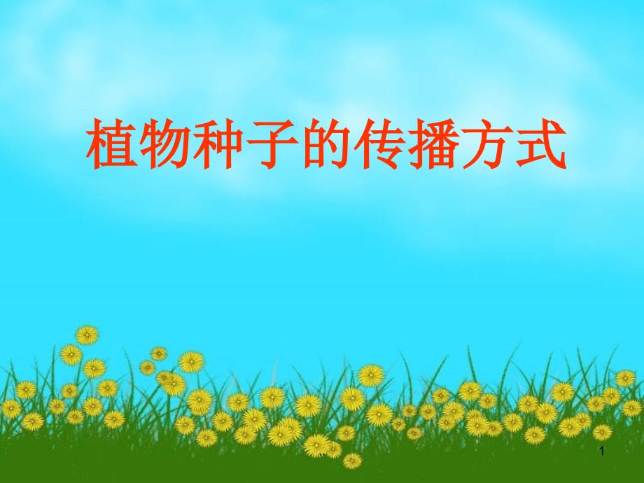 植物种子的传播方式课件_第1页