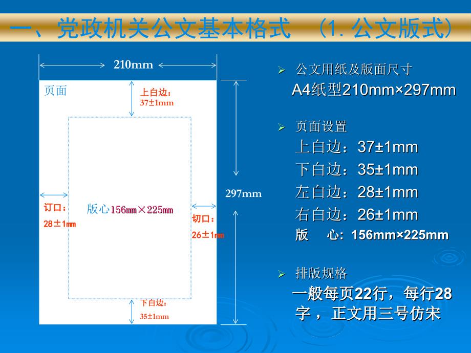 事业单位考试公文格式-图解_第1页