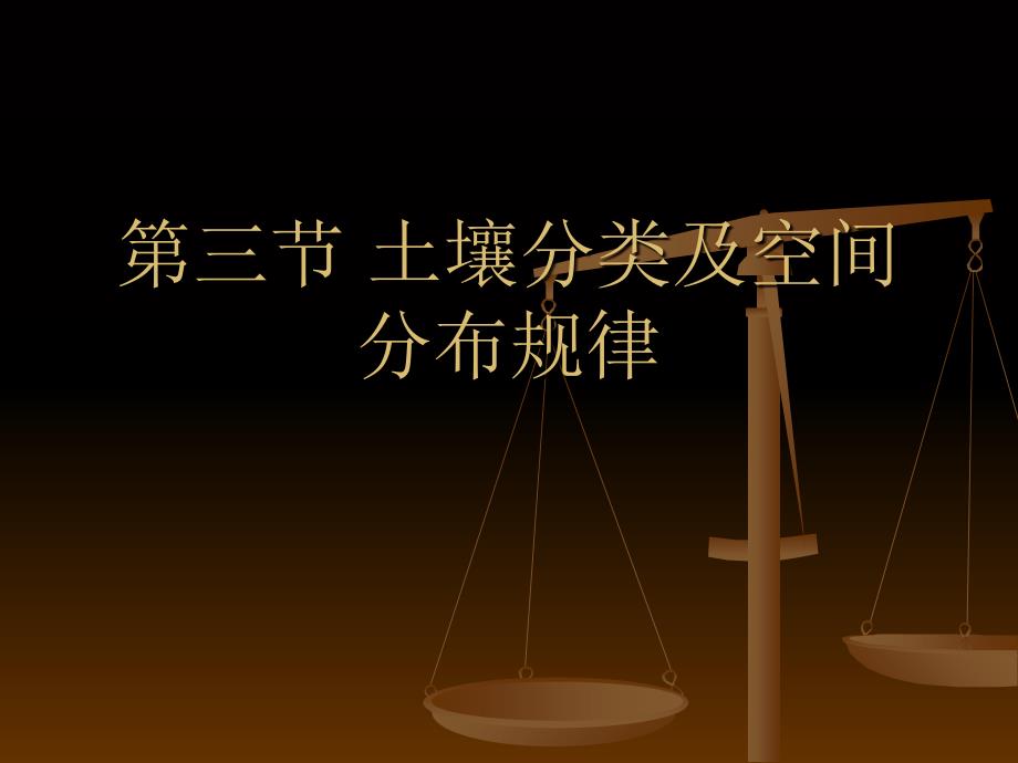 土壤分类及空间分布规律_第1页