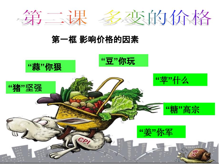 必修一经济生活第二课-多变的价格课件(共45张)_第1页